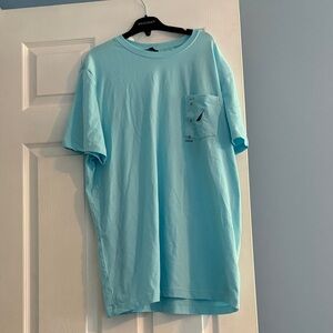 Nautica Aqua Blue Men's Short Sleeve Tee